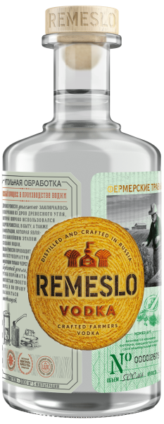 Водка Remeslo На травах  0,5л 40%